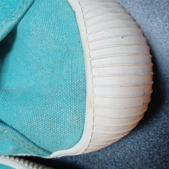 Turquoise Blue Palladium Sneakers. - Picture 6 of 6